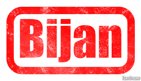 Bijan Text Effect