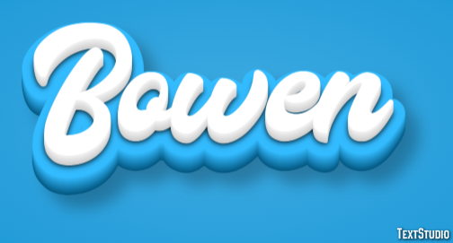 Bowen Text Effect