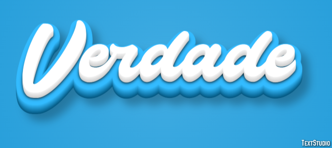 Verdade Text Effect