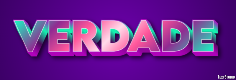 Verdade Text Effect