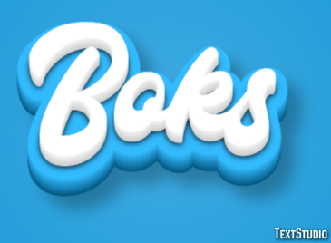 Boks Text Effect
