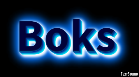Boks Text Effect