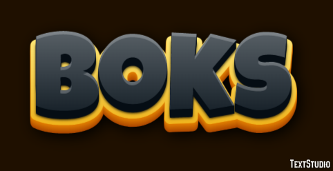 Boks Text Effect