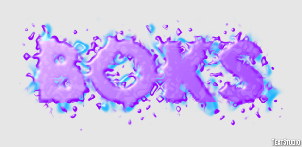 Boks Text Effect