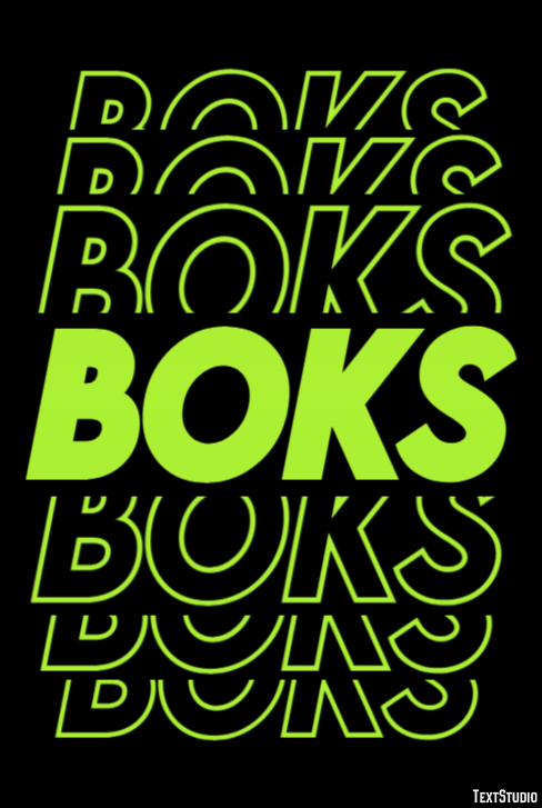 Boks Text Effect