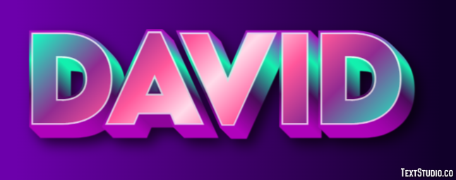 David Texteffekt