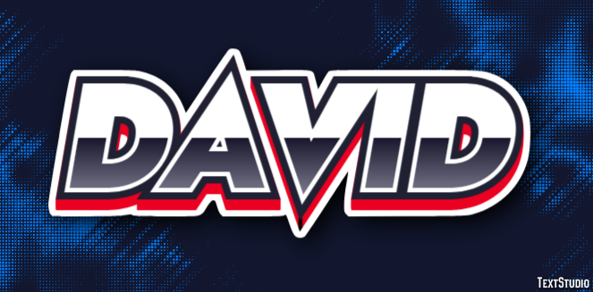 David テキスト効果