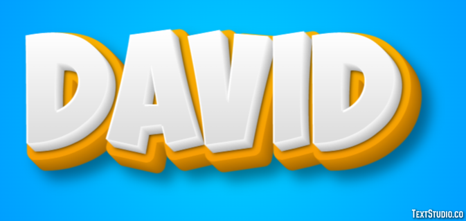 David Texteffekt