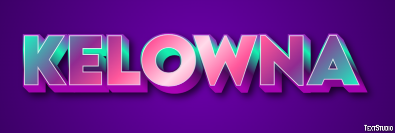 Kelowna Efecto de Texto