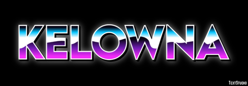 Kelowna Efecto de Texto
