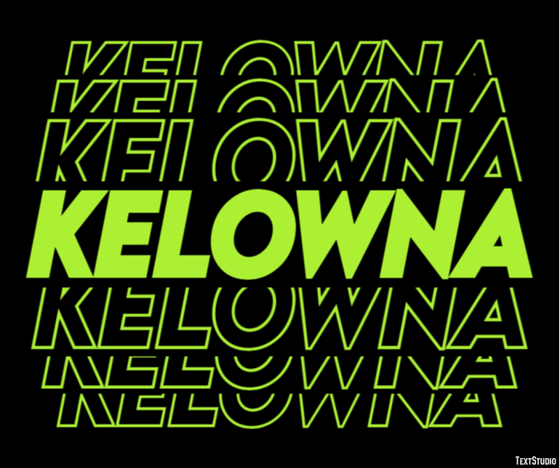 Kelowna Effetto testo