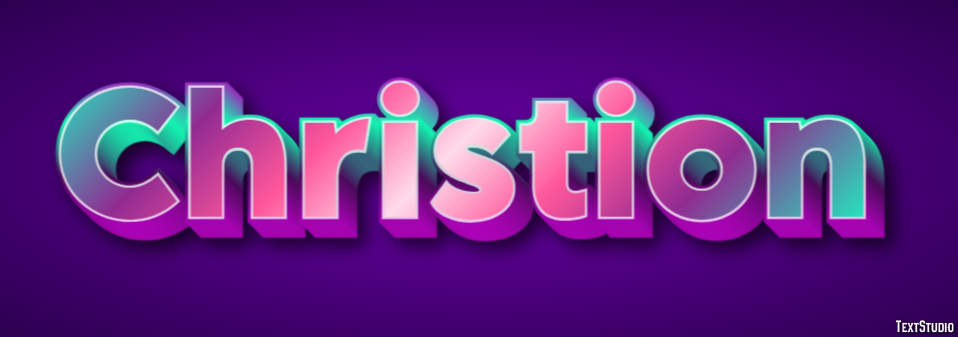 Christion Text Effect