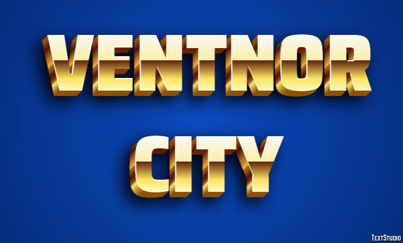 Ventnor City Efekt tekstowy