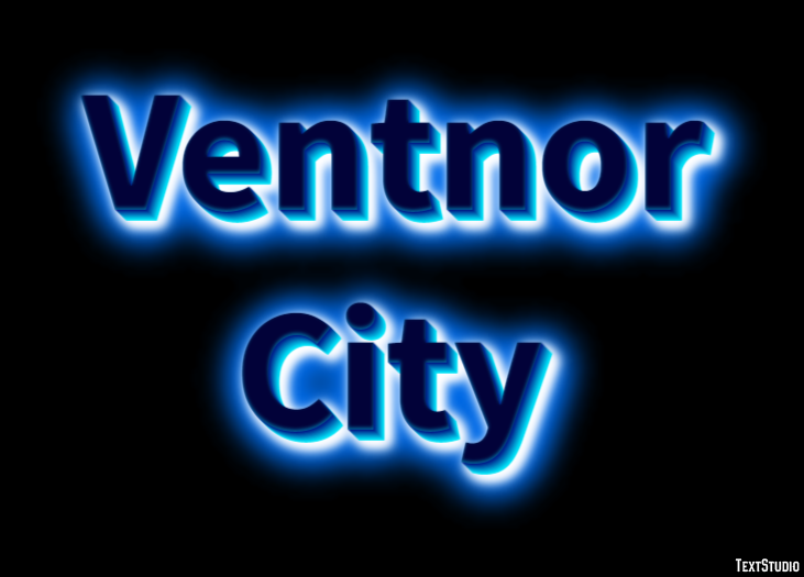 Ventnor City Efekt tekstowy