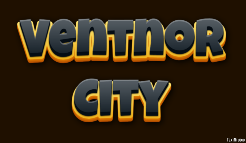 Ventnor City Efekt tekstowy