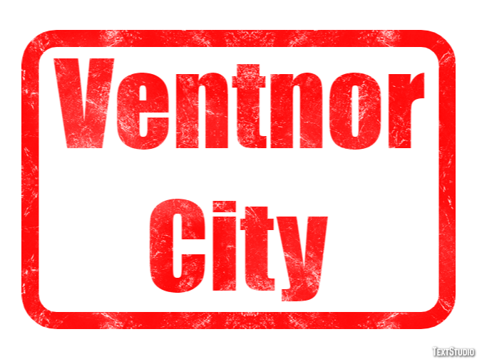 Ventnor City Tekst Effect