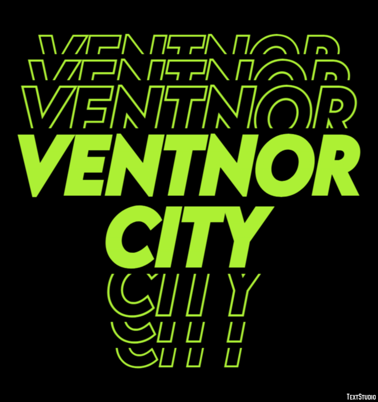 Ventnor City Efekt tekstowy
