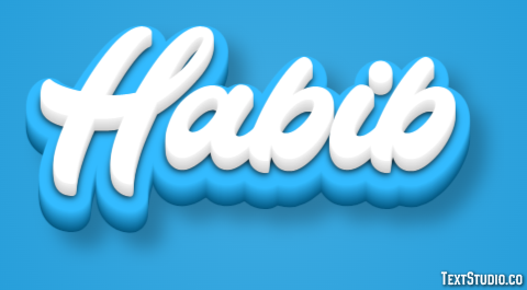 Habib Texteffekt