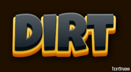 Dirt Text Effect