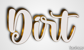 Dirt Text Effect