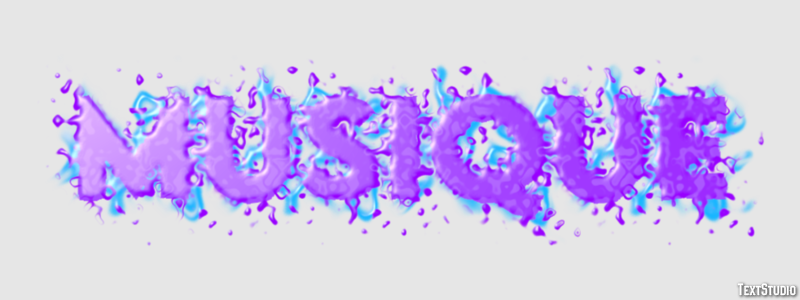 Musique Effet de Texte