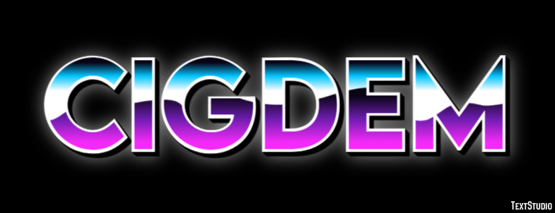 Cigdem Эффект текста