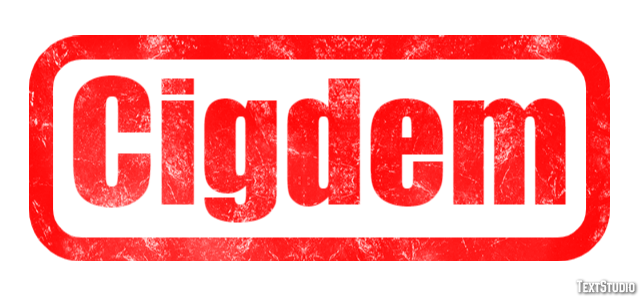 Cigdem Efeito de texto