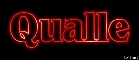 Qualle Effet de texte