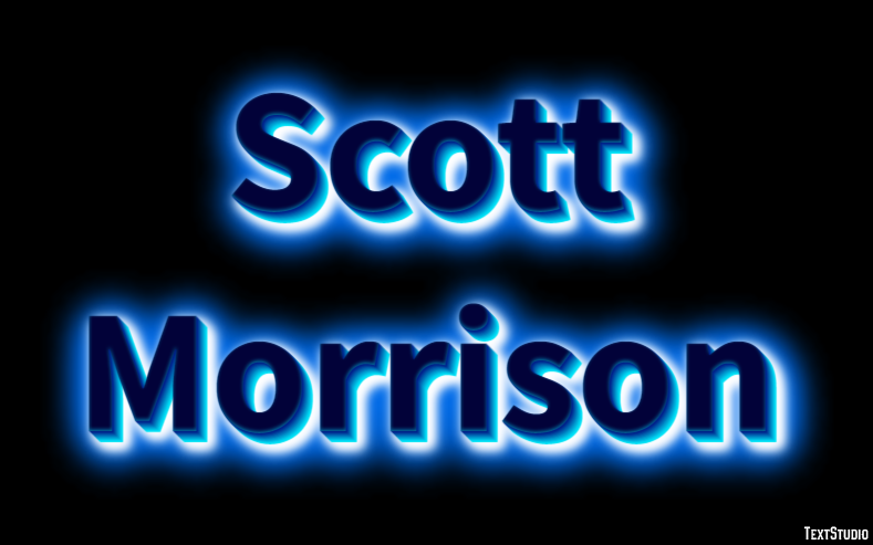 Scott Morrison Tekst Effect