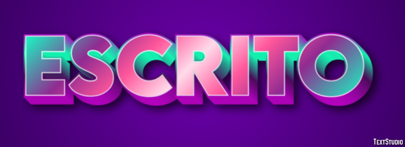 Escrito Efekt tekstowy