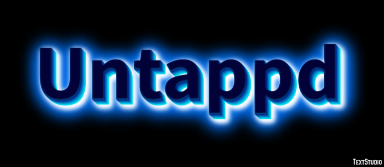 Untappd Text Effect
