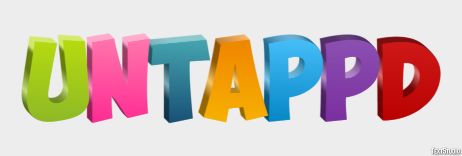 Untappd Text Effect