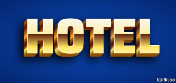 Hotel Tekst Effect
