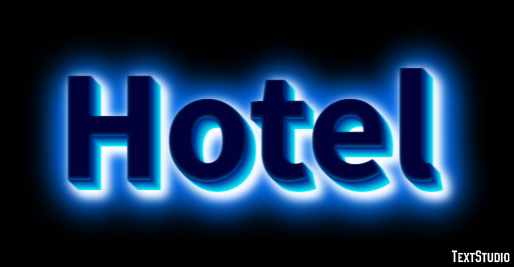 Hotel Tekst Effect
