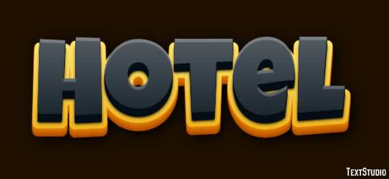 Hotel Tekst Effect