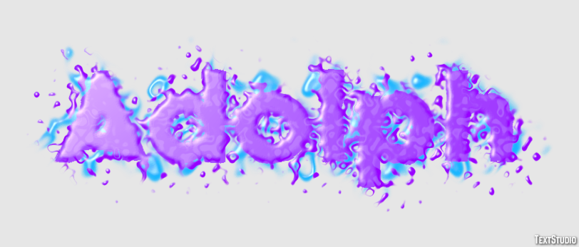 Adolph Text Effect