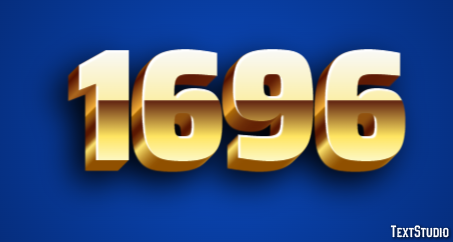 1696 Text Effect