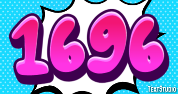 1696 Text Effect