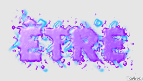 être Effet de Texte