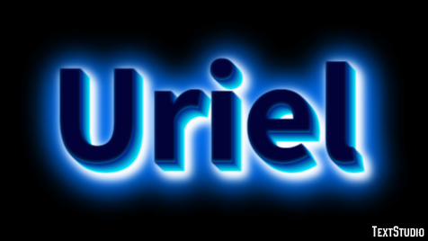 Uriel Efecto de texto