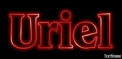 Uriel Efecto de texto