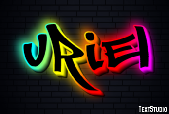 Uriel Efecto de texto