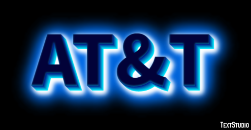 AT&T Text Effect
