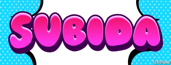 Subida Text effect