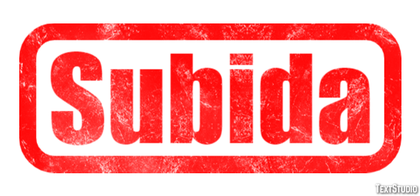 Subida Text effect