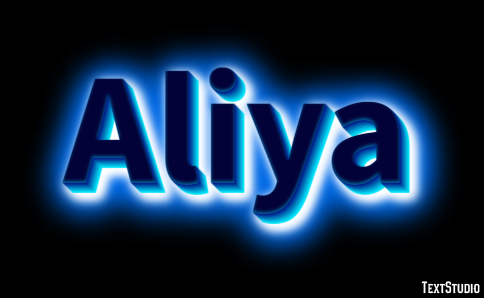 Aliya テキスト効果