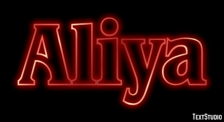 Aliya Text Effect