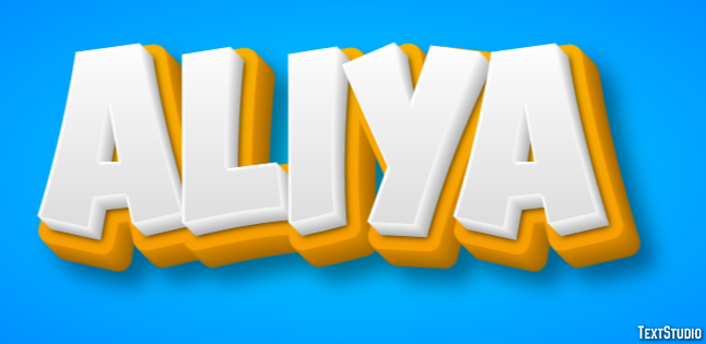 Aliya Text Effect