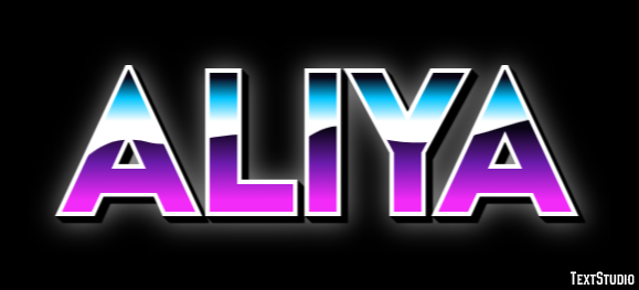Aliya Tekst Effect