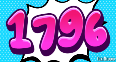1796 テキスト効果